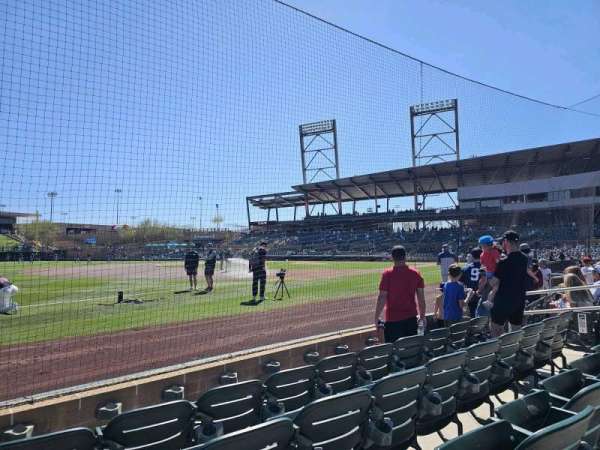 Salt River Fields, section: 121, row: 4, seat: 11