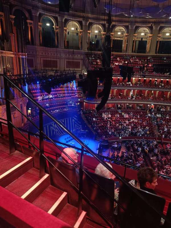 Royal Albert Hall, section: Rausing Circle P, row: 3, seat: 11