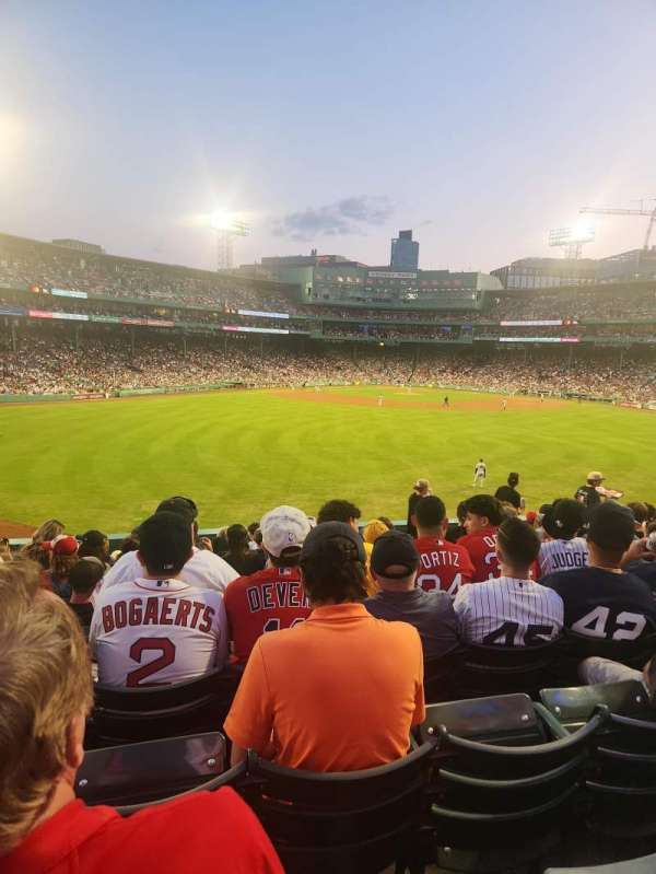 Fenway Park, section: Bleacher 36, row: 11, seat: 17