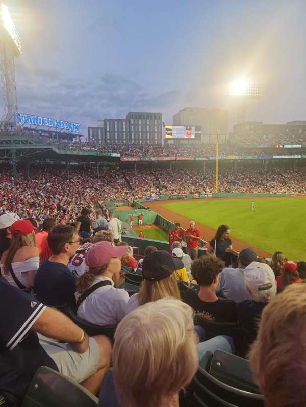 Fenway Park, section: Bleacher 36, row: 11, seat: 17