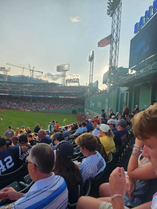 Fenway Park, section: Bleacher 36, row: 11, seat: 17