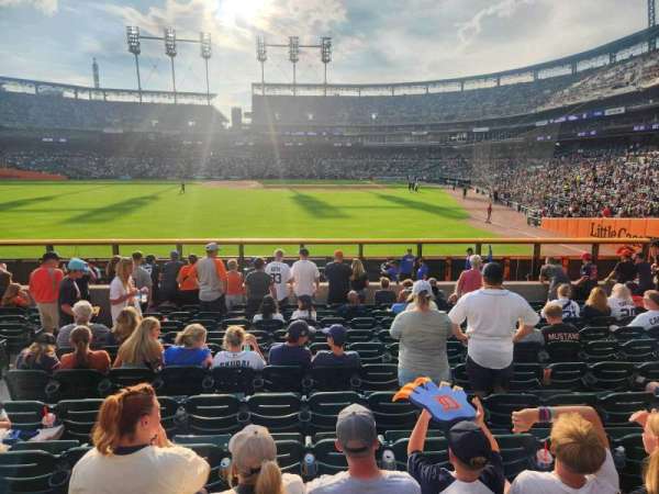 Comerica Park, section: 147, row: M, seat: 19-20