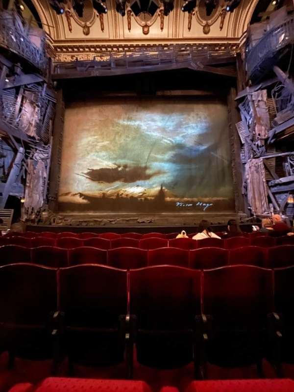 Sondheim Theatre, West End, section: Stalls, row: F, seat: 15