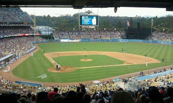 Dodger Stadium, section: 114LG, row: V, seat: 7