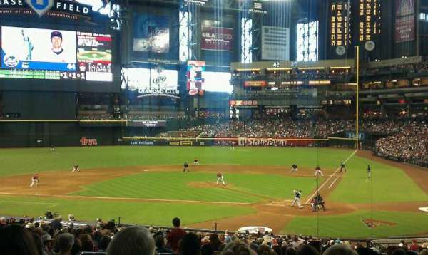 Chase Field, section: 125, row: 38, seat: 13