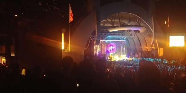 Hollywood Bowl, section: E, row: 16, seat: 7