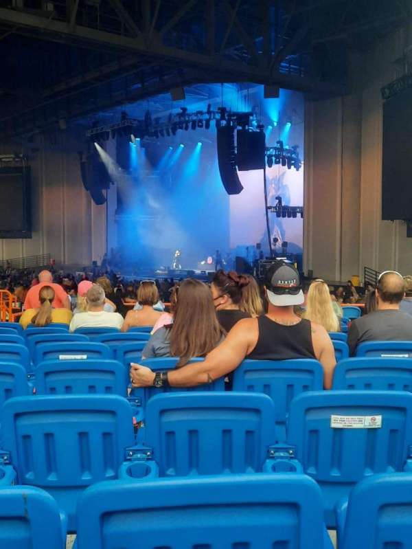 Truliant Amphitheater, section: 4, row: M, seat: 25