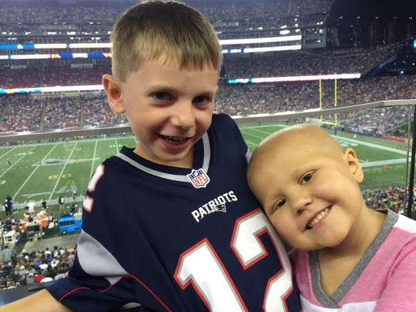 Gillette Stadium, section: CL9, row: 1, seat: 10