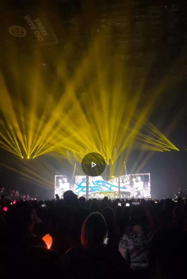 CFG Bank Arena, section: Floor 4, row: U, seat: 4