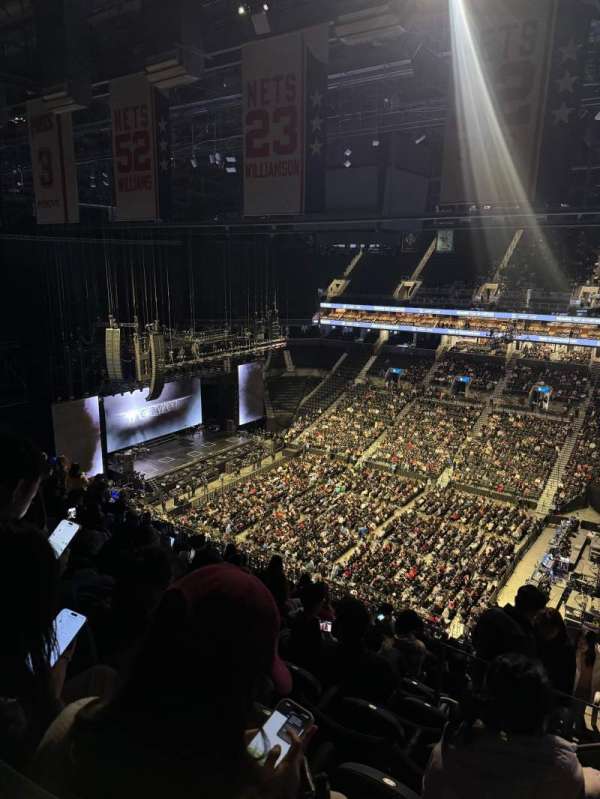 Barclays Center, section: 222, row: 12, seat: 1