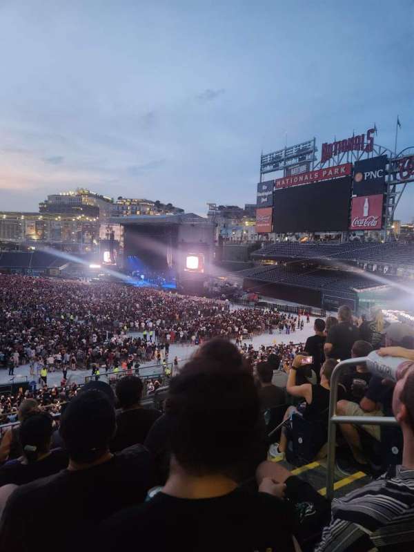 Nationals park, section: 223, row: F, seat: 5