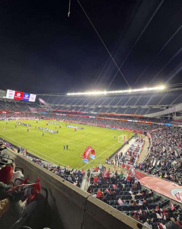 Soldier Field, section: 203, row: 10, seat: 16
