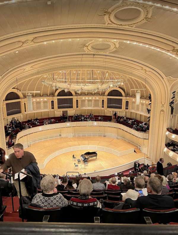 Orchestra Hall, Chicago, section: Upper Balcony Left, row: M, seat: 7