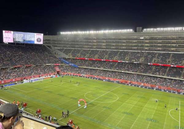 Soldier Field, section: 434, row: 3, seat: 13