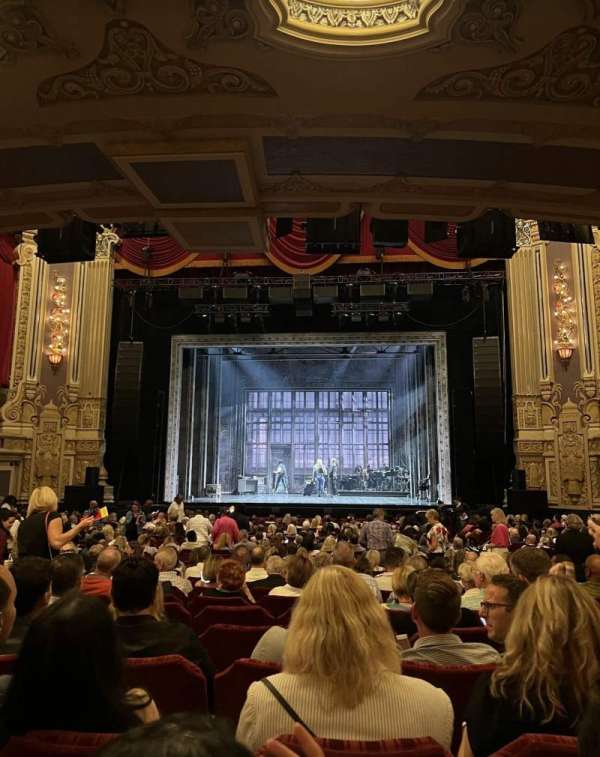 James M. Nederlander Theatre, section: Orchestra C, row: Y, seat: 107