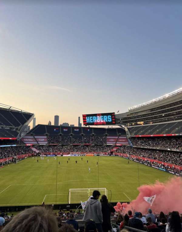Soldier Field, section: 223, row: 12, seat: 18