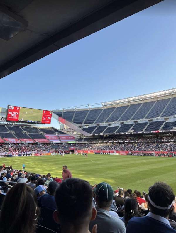 Soldier Field, section: 105, row: 13, seat: 14
