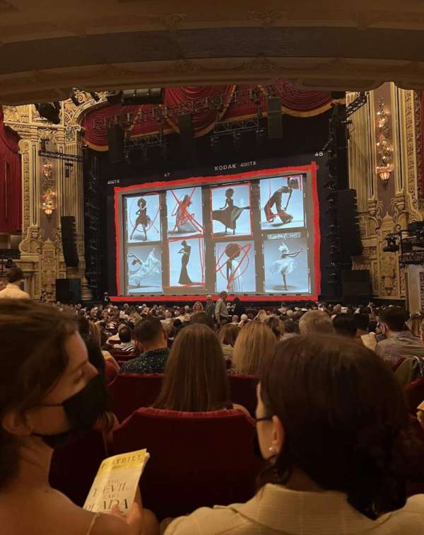 James M. Nederlander Theatre, section: Orchestra R, row: Y, seat: 18