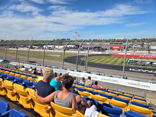 Iowa Speedway, section: Club4, row: 10, seat: 1