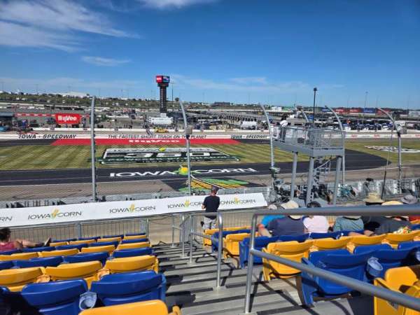 Iowa Speedway, section: Club4, row: 10, seat: 1