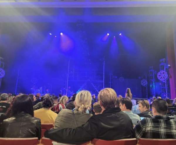 The Greek Theatre, section: A Center, row: D, seat: 106