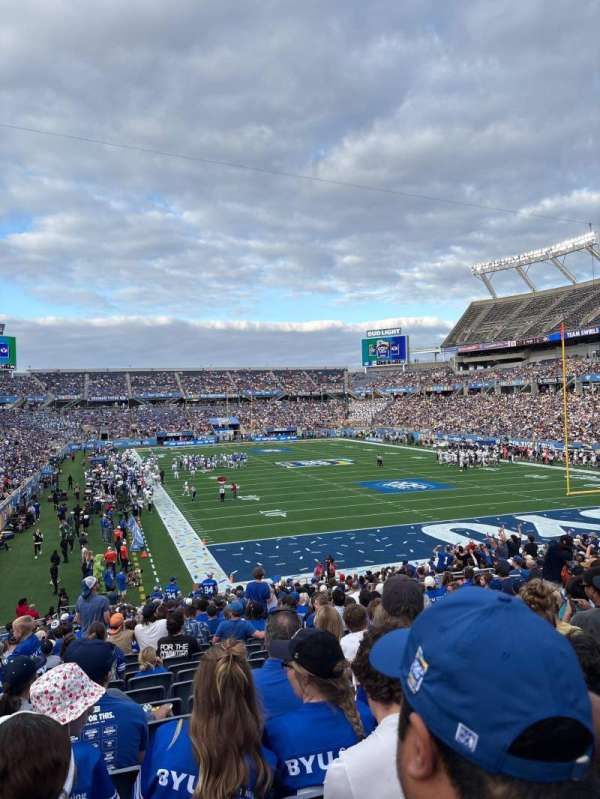 Camping World Stadium, section: 123, row: CC, seat: 15