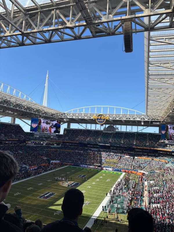 Hard Rock Stadium, section: 329, row: 13, seat: 9