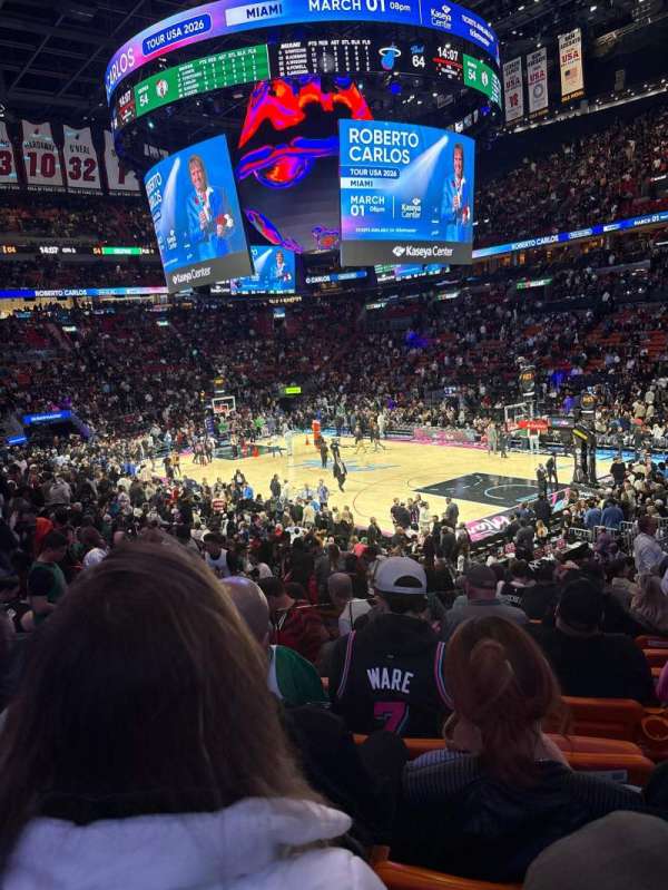 Kaseya Center, section: 115, row: 25, seat: 11