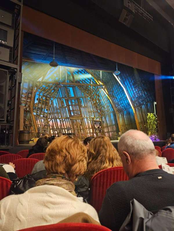 Princess of Wales Theatre, section: Orchestra L, row: FF, seat: 39