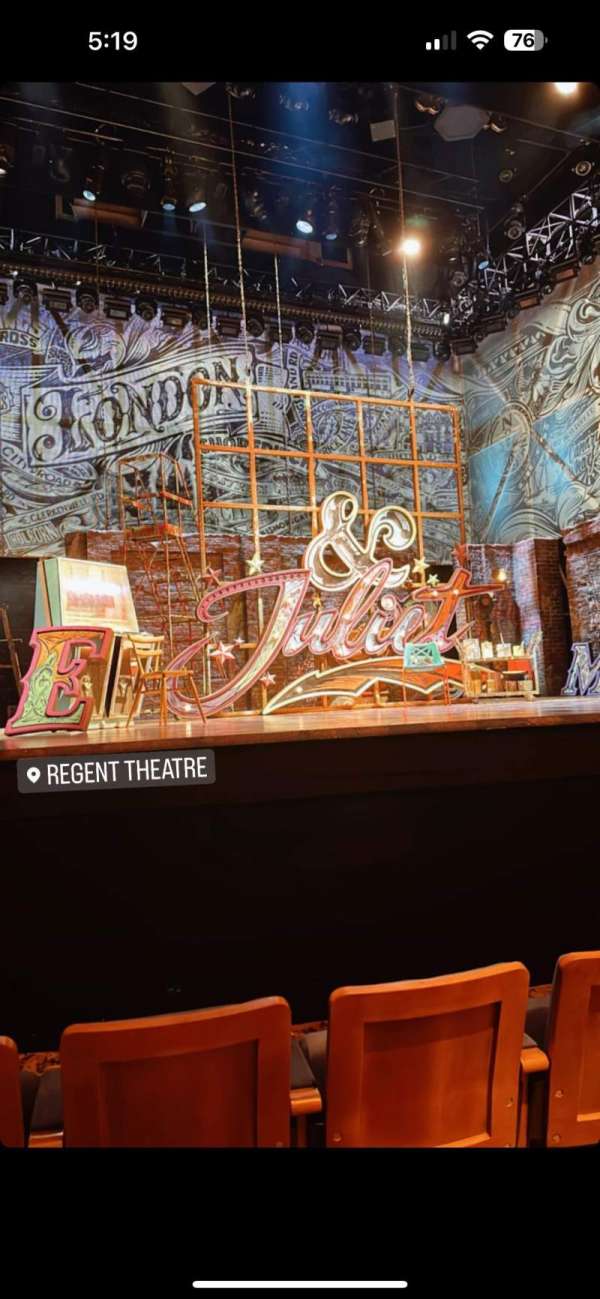 Regent Theatre, Melbourne, section: Stalls, row: CC, seat: 20