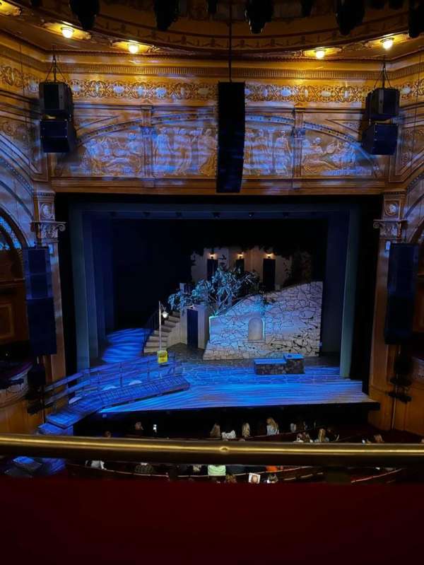 Princess Theatre, Melbourne, section: Grand Circle, row: A, seat: 18