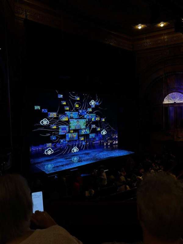 Princess Theatre, Melbourne, section: Dress Circle, row: B, seat: 6
