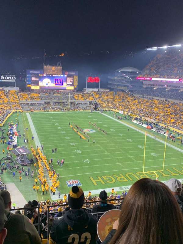 Acrisure Stadium, section: 520, row: J, seat: 9