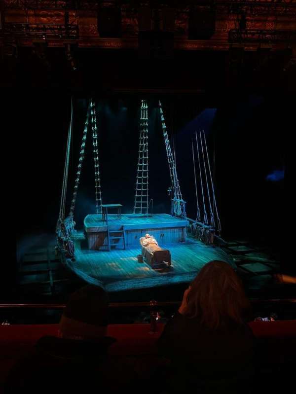 Longacre Theatre, section: Mezzanine C, row: C, seat: 109