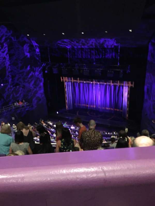 The Lyric Theatre at The Lowry, section: Upper circle, row: G, seat: 6