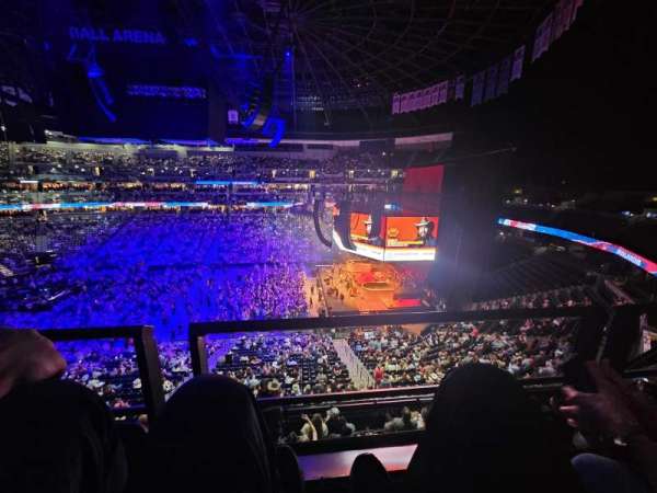 Ball Arena, section: 379, row: 1, seat: 7
