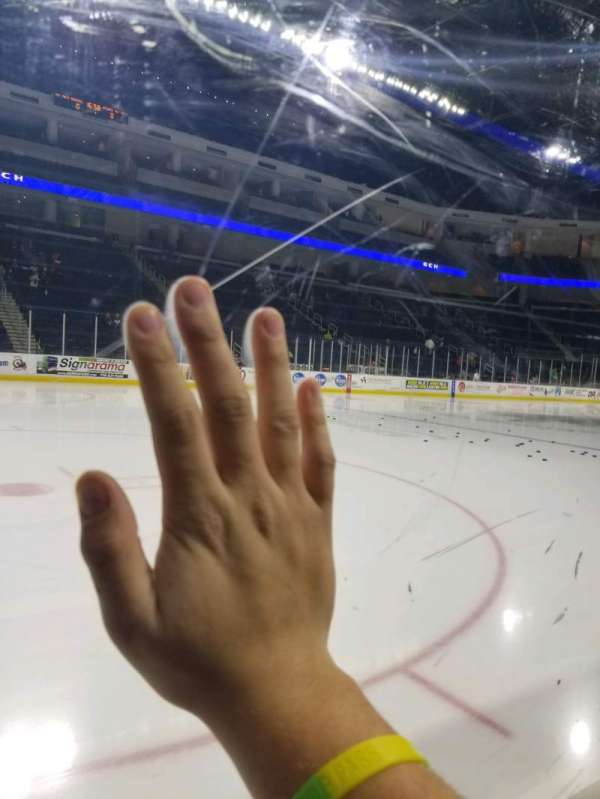 Gas South Arena, section: 103, row: A, seat: 5
