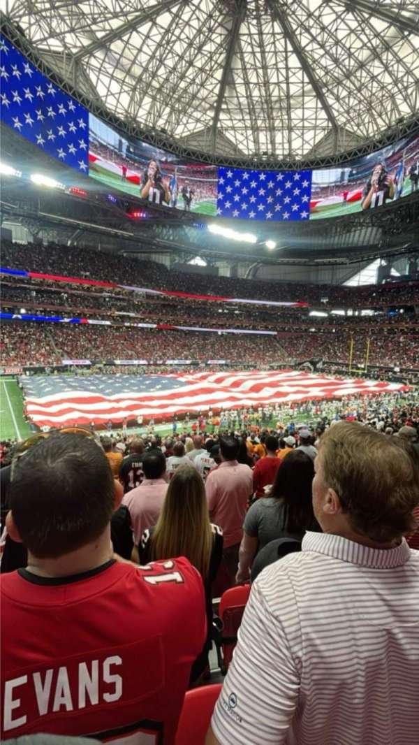 Mercedes-Benz Stadium, section: 132, row: 31, seat: 5