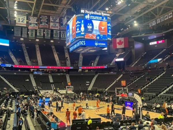PeoplesBank Arena, section: 123, row: J, seat: 13
