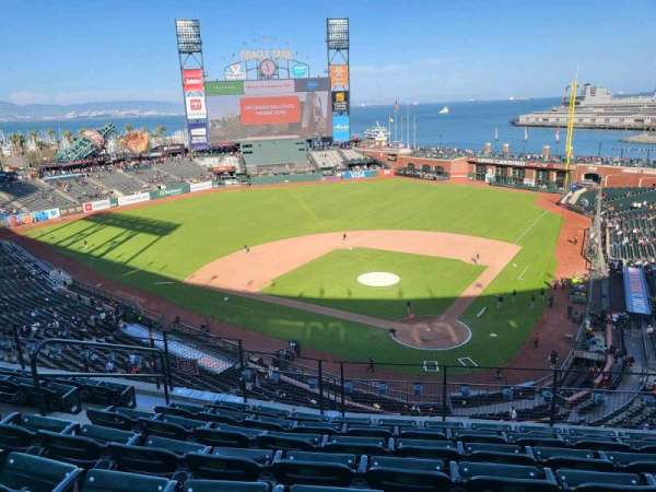 Oracle Park, section: VB318, row: G, seat: 6