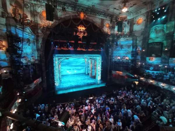 London Coliseum, section: Upper Circle, row: A, seat: 37