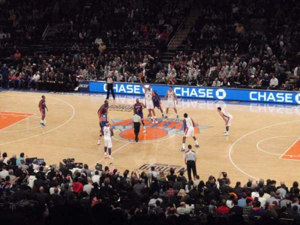 Madison Square Garden, section: 226, row: G, seat: 3