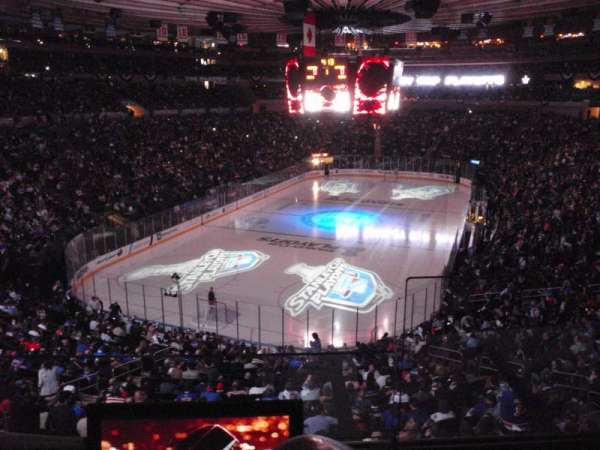 Madison Square Garden, section: 344, row: 2, seat: 10