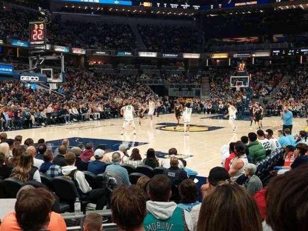 Gainbridge Fieldhouse, section: 8, row: 6, seat: 10