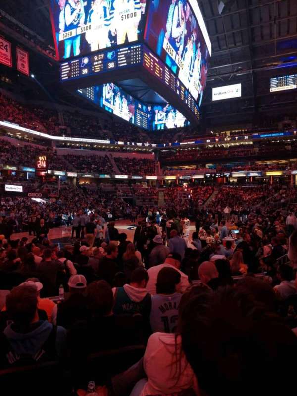 Gainbridge Fieldhouse, section: 8, row: 6, seat: 10