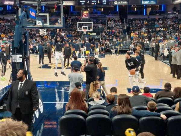 Gainbridge Fieldhouse, section: 20, row: 5, seat: 11