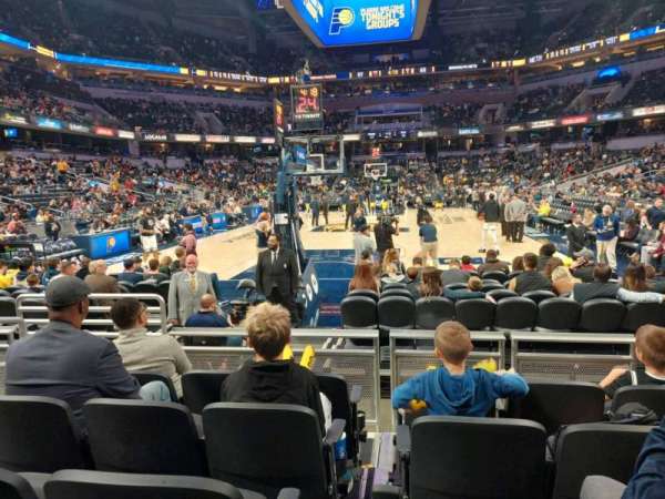 Gainbridge Fieldhouse, section: 20, row: 5, seat: 11