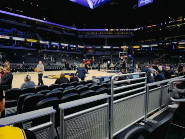 Gainbridge Fieldhouse, section: 6, row: 2, seat: 3