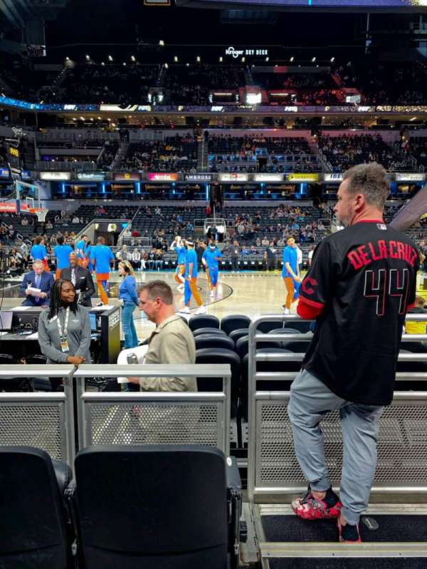 Gainbridge Fieldhouse, section: 6, row: 2, seat: 1