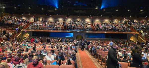 Sight & Sound Millennium Theatre, section: 103, row: A, seat: 53